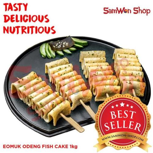 Foto Produk EOMUK ODENG 1 Kg Fresh - SamWon Makanan Korea ENAK LEZAT BERGIZI dari idris shop01