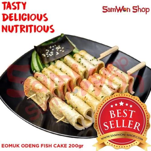 Foto Produk EOMUK ODENG 200 Gr Fresh - SamWon Makanan Korea ENAK LEZAT BERGIZI dari idris shop01