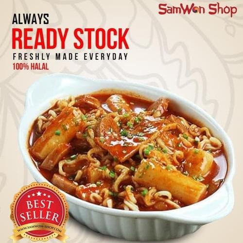 Foto Produk Rabokki Ramen Tteokbokki Fresh Samwon Makanan Korea dari idris shop01