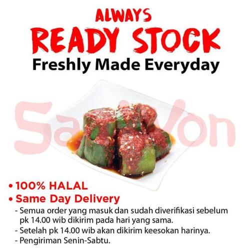 Foto Produk KIMCHI TIMUN FRESH MADE 250 Gram SAMWON Makanan Korea dari idris shop01
