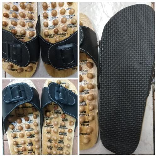 Gambar PROMO TERMURAH Sandal Selop Kayu Refleksi Kesehatan Kaki dari Toserba online 99 Jakarta Barat Tokopedia
