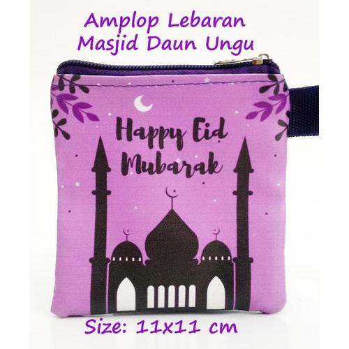 Foto Produk Amplop Lebaran Masjid Daun Ungu Dompet Lebaran Dompet Hari Raya 28 dari idris shop01
