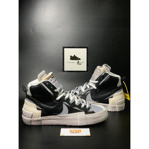Jual SACAI x Nike SB Blazer Mid Black 