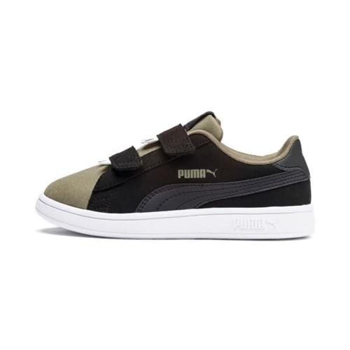 puma olive trainers