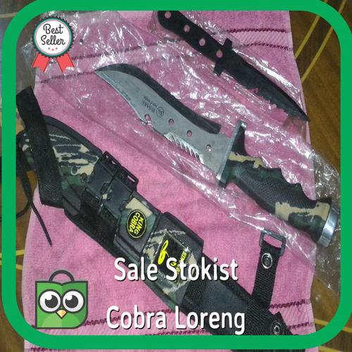 Foto Produk Termurah pisau king cobra sangkur belati camo loreng Terlaris dari VGA JAYA