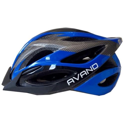 Foto Produk Helm Sepeda Avand Biru Hitam List Real Picture dari CettaBaik mulia