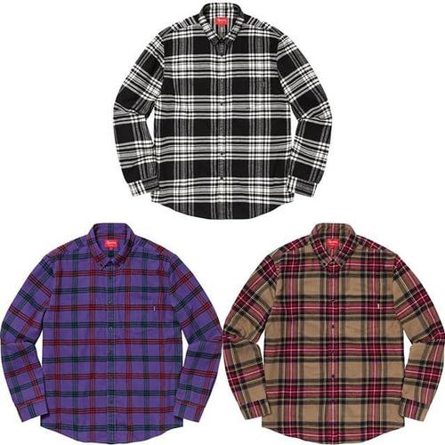 Jual SUPREME TARTAN FLANNEL SHIRT FW19 