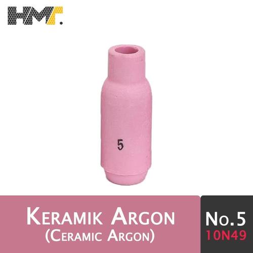 Promo Ceramic Argon Nozzle No 5 (10N49) / Nozzle Keramik Argon Tang Las ...