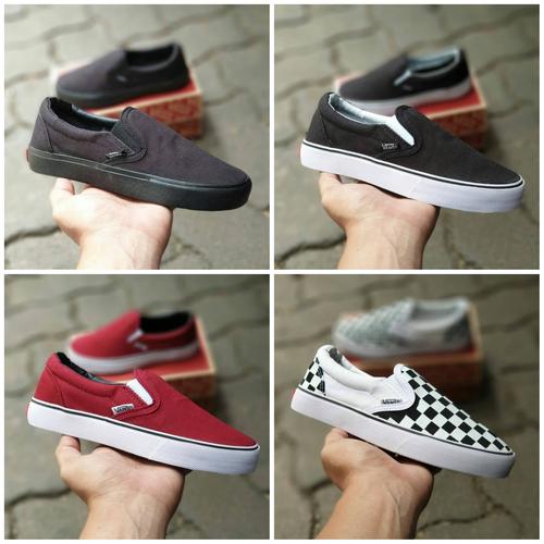 junior slip on vans