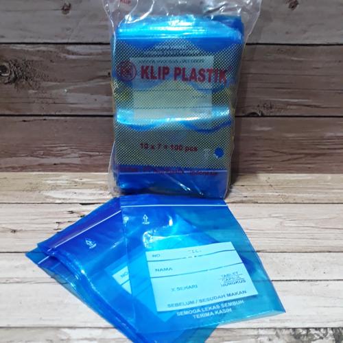 Foto Produk plastik klip bungkus obat isi 100 (10x7 cm) dari sintia store