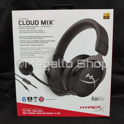 Jual HyperX Cloud Mix Bluetooth / Wired Gaming Headset Garansi Resmi 2 Thn  - Hitam - Jakarta Utara - Megallo Shop | Tokopedia