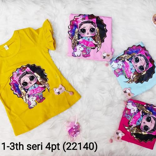 Foto Produk atasan kaos lol (lampu) import 1-3 thn (22140) dari Velin kids