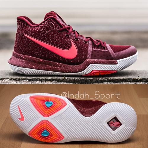 kyrie 3 burgundy