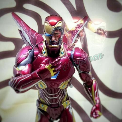 HS Broken Helmet Iron Man For S.H.F 