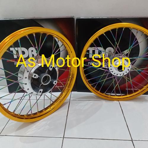 Foto Produk VELG SET MEREK TDR RING 17 TIGER REVO MEGAPRO PRIMUS CB150R NEW CB150R dari As Motor Shop