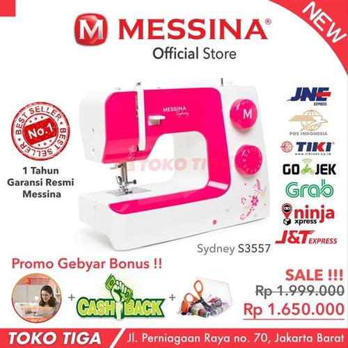 Foto Produk Mesin Jahit MESSINA S3557 - S-3557 Sydney Multifungsi Portable parts e dari azkiakiashop