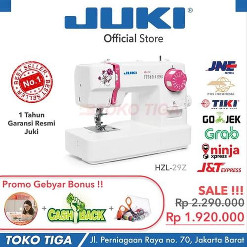 Foto Produk Mesin Jahit JUKI HZL-29Z HZL29Z Multifungsi Portable aneka elektronik dari azkiakiashop