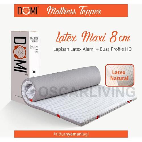 Jual Paling Murah Domi Mattress Topper Latex Maxi 90x200 TEBAL 8CM Jakarta Timur oscarliving