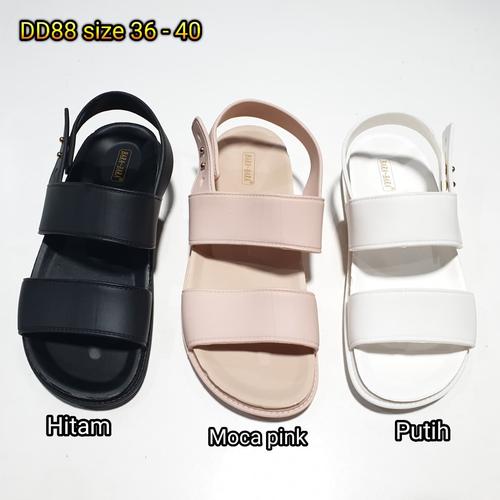 Foto Produk DD88 sendal sandal cewek jelly bara bara barabara karet import dari Payu
