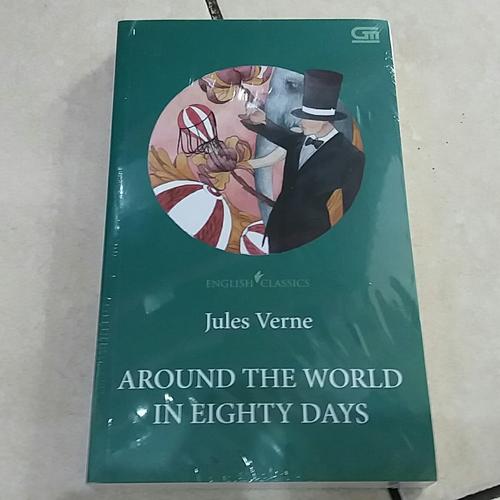 Foto Produk Novel English Classics: Around The World in Eighty Days - Jules Verne dari Pusat Komik