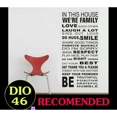 Foto Produk WALLSTICKER STIKER DINDING 60X90 WORD DF5206 dari Bougenville02