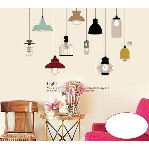 Foto Produk Classic Lamp JM7306 - Stiker Dinding / Wall Sticker dari Bougenville02