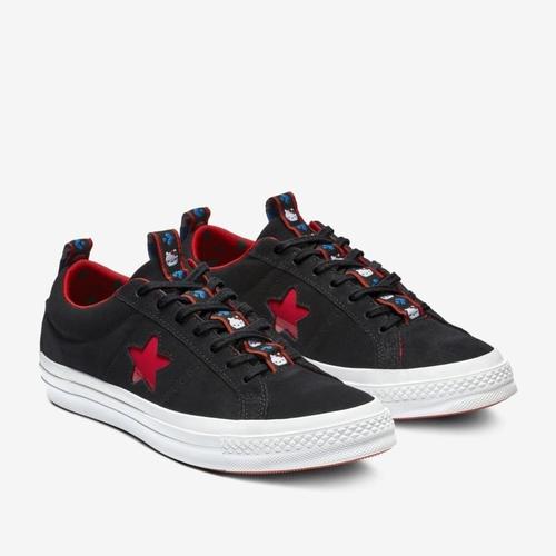 one star converse hello kitty