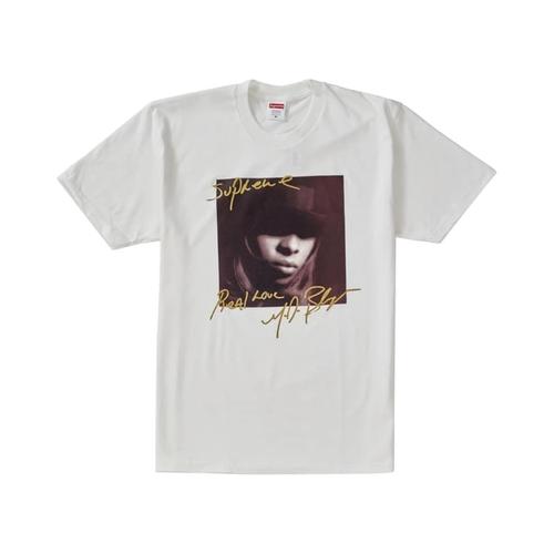 Jual Supreme Mary J. Blige Tee White 