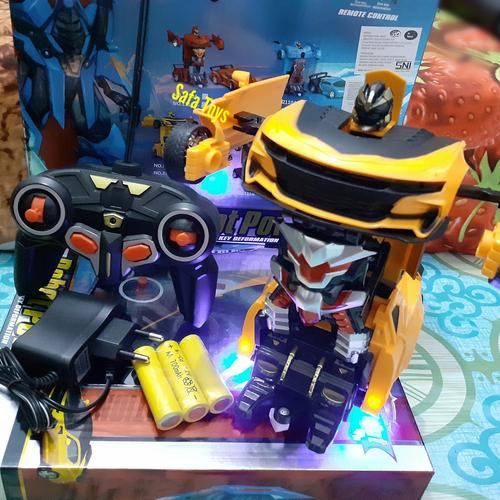 Foto Produk RC Mobil Robot Bumblee Bee Deformation Bisa Jadi Robot Dari Remot dari Sa-fa Toys
