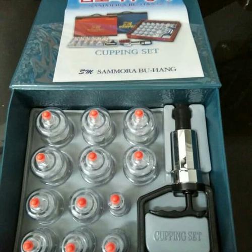 Foto Produk KOP / ALAT BEKAM SAMMORA ISI 12 KOREA KOPER BIRU dari AJ medical