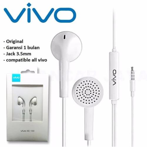 HEADSET EARPHONE VIVO XE100 V5 V7 PLUS 
