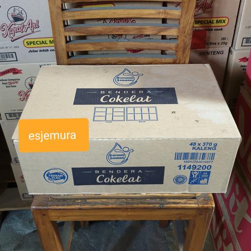 Foto Produk Bendera Coklat Susu Kental Manis 370g (carton) dari esjemura