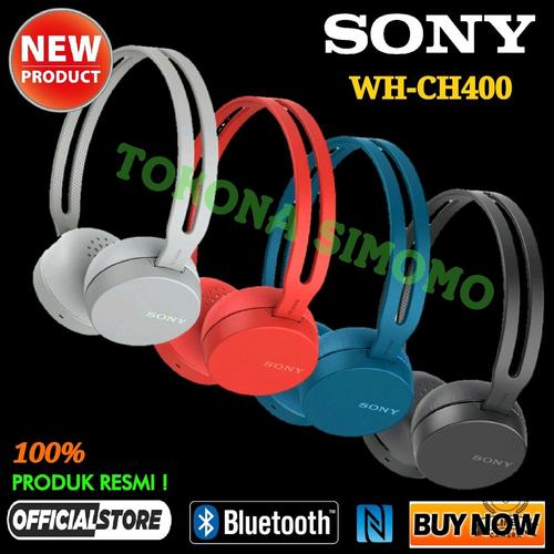 Jual Sony WH CH400 - WH CH 400 Lightweight Bluetooth Headphones Original -  Jakarta Barat - Haedar Olstore | Tokopedia