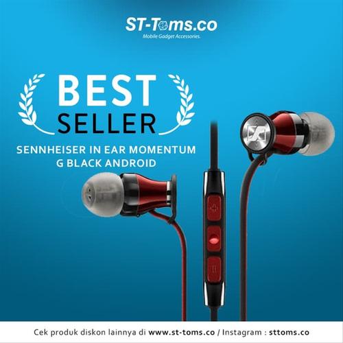 Jual Sennheiser Momentum In Ear G - Black (Android Version) - Jakarta Pusat  - Haedar Ali Miftah | Tokopedia