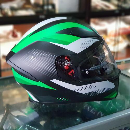 Jual agv k5 marble matt black white green - Kota Malang - prima motor |  Tokopedia