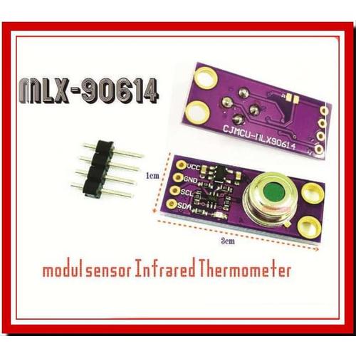 Foto Produk Sale Mlx90614 Modul Sensor Infrared Thermometer Mlx 90614 Bl61819 spar dari atmarinishop