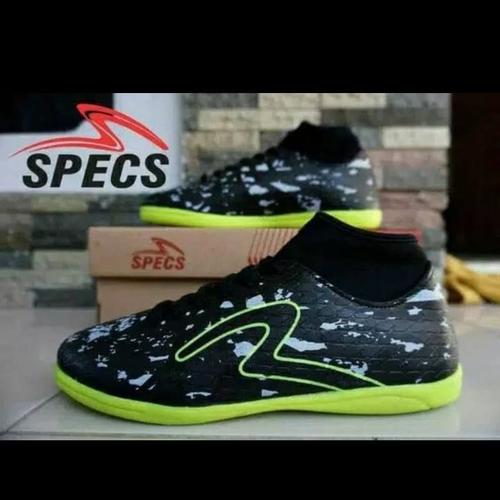 Foto Produk SEPATU FUTSAL SPECS SPYDER TERLARIS HITAM HIJAU dari USA Collection