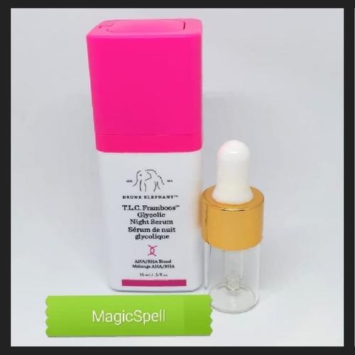 Foto Produk Drunk Elephant - TLC framboos Glycolic Night Serum (share 3 ml) dari MagicSpell