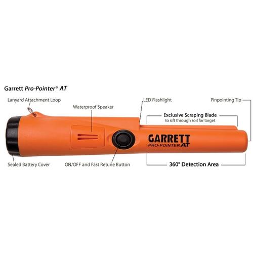 Gambar Metal Detektor Pointer Logam Emas GARRETT Type PROPOINTER AT dari Autogate Mall undefined Tokopedia
