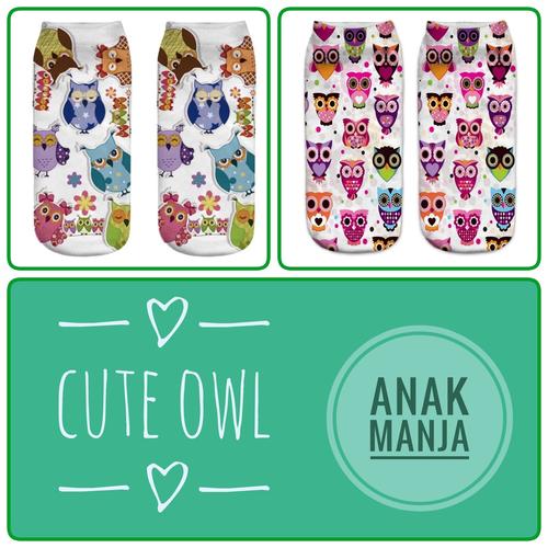 Foto Produk Kaos Kaki anak Laki perempuan burung hantu owl cute dari Anak Manja
