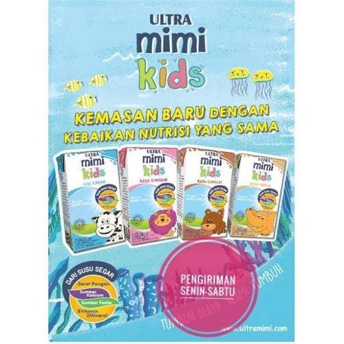 Foto Produk Susu ultra mimi 125ml all variant - Plain FullCream dari Hendry's beverage