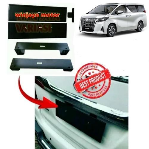 Jual Tatakan Dudukan Plat Nomor Mobil Model Pejabat For Toyota Alphard ...