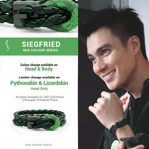 Foto Produk Baim Wong SORCERY BRACELET Gelang Kulit Lambskin Hadiah Pria Wanita dari Sorcery World