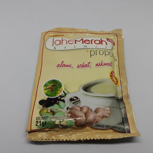 Gambar Jahe Merah Krimer Plus Propolis dari SHOFFHERBAL SERBA SERBI Kota Bekasi Tokopedia
