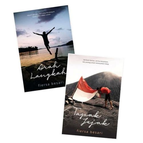 Foto Produk PAKET 2 BUKU FIERSA BESARI ARAH LANGKAH DAN TAPAK JEJAK dari Revanda Book Collection