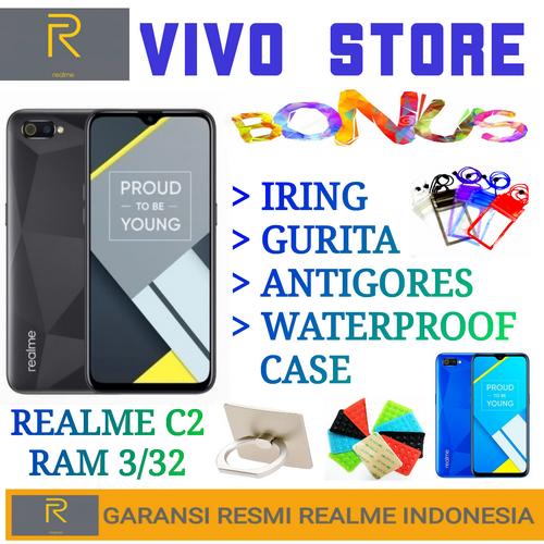 Foto Produk REALME C2 RAM 3/32 GARANSI RESMI REALME INDONESIA - Hitam dari VIVO ST0RE