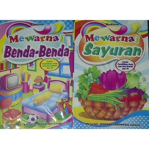 Foto Produk Terlaris Buku Anak - Buku Mewarnai Ukuran Medium Full Color Murah dari LAATAHZA