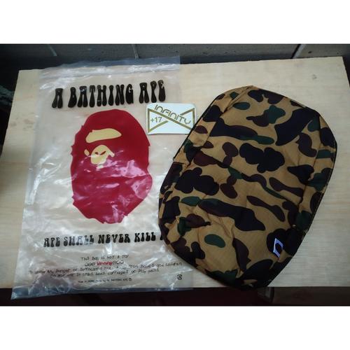 Promo A Bathing Ape Original Camo Canvas Sling/Waist Bag Tas BAPE