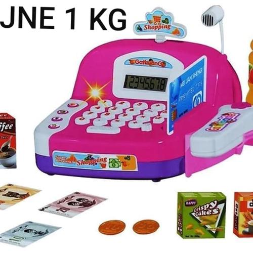 Foto Produk mainan kasir kasiran LS820A18 cash register kasir checkout supermarket dari Howell toys