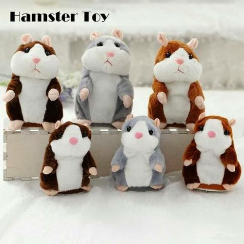 Foto Produk Boneka Hamster Bisa Bicara Ngomong Talking Hamster Toy Lucu dari Raja Online Accesories